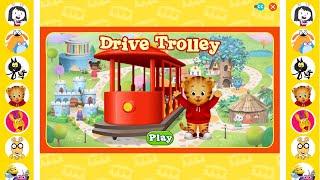 Daniel Tiger's Neighborhood DRIVE TROLLEY PBS Kids Games