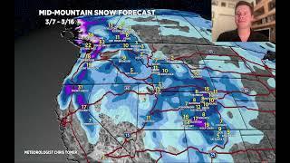 PM Mountain Weather Update 3/7, Meteorologist Chris Tomer