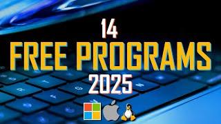 14 Free Programs You'll Wish You Knew Earlier! 2025