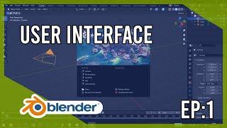 Blender User Interface Episode 1