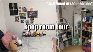 kpop room tour / apartment tour in seoul, south korea ! *multi kpop fan :)*