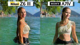 Nikon Z6 III Vs Sony A7IV Camera Test Comparison