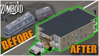 How to make ANY RV the ULTAMATE Base! - Project Zomboid  #noglitch