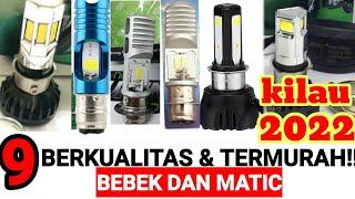 (9) REKOMENDASI LAMPU LED MOTOR TERBAIK PALING TERANG  harga TERBARU !