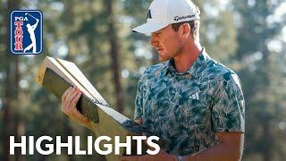 Nick Dunlap’s winning highlights from the Barracuda Championship | 2024