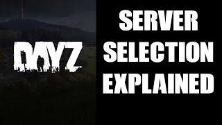How DayZ Official & Community Server Selection Works & Explained: Loot, Bases & Location (PS4 Xbox)