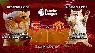 ARSENAL 2-0 MANCHESTER UNITED | Cat Memes HIGHLIGHTS | Premier League 2024/25