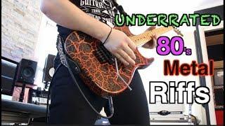 8 Underrated 80's Metal Riffs and How To Play Them ( With Tabs)