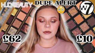 NEW DUPE?? | W7 INFLUENCE VS HUDA BEAUTY EMPOWERED  | makeupwithalixkate