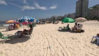  MUST SEE - A Magical 4K Stroll Along Leblon Beach!  BEACH WALK 2024 