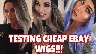 TESTING CHEAP EBAY WIGS | UNDER £20 | Yas Scott