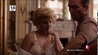 Joe hits Marilyn - "The Secret Life of Marilyn Monroe"