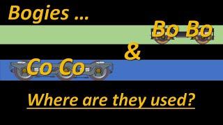 What are locomotive bogie types-- Bo’Bo’ and Co’Co’ classified by UIC and where are they used?