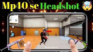 mp40 se headshot kaise mare |  mp40 only Red number | mp40 chalane ka sahi tarika | how to use mp40