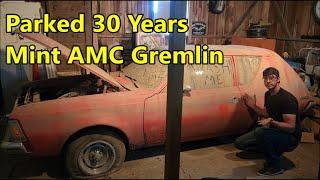 Will it Run & SELL? 73 AMC Gremlin - 30 years in a Barn!