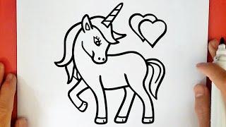 COME DISEGNARE UN UNICORNO