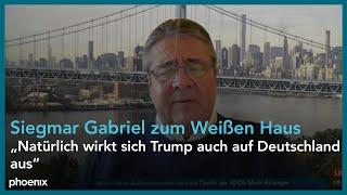 tagesgespräch mit dem Vorsitzenden der Atlantik-Brücke und Bundesminister a.D., Sigmar Gabriel