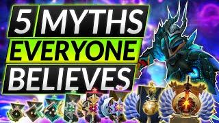 5 INSANE Dota Myths EVERYONE Believes - Use these BROKEN Tricks - Dota 2 7.35D Pro Tips Guide