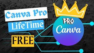 Canva free for lifetime (20240 ||  Life Time Premium Access 100% Free In Hindi