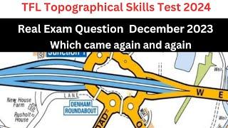 TFL Topographical skills Test 2024 | Real Exam Question December 2023 ,Denham Roundabout