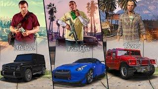 КАК ЗАМЕНИТЬ МАШИНЫ ГЛАВНЫХ ПЕРСОНАЖЕЙ В GTA 5 // САМЫЙ ЛЕГКИЙ СПОСОБ (2024)