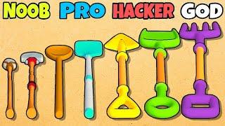 Digger Shovels TikTok Gameplay Video 2024 NOOB vs PRO vs HACKER