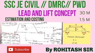 Lead and Lift Concept in Earth work