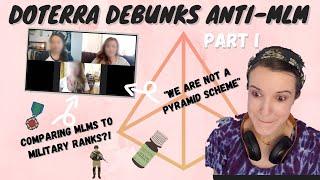 DoTerra Opportunity Call MLM DEBUNK *REACTION DEEP DIVE* video footage | #antimlm | Part 1