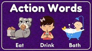 Actions Words for Kids | Learn Action Verb for Kids | Action Verb | Kids Vocabulary | @AAtoonsKids