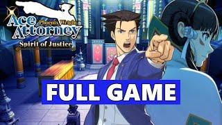 Phoenix Wright: Ace Attorney Spirit of Justice Full Walkthrough Gameplay - No Commentary (3DS)