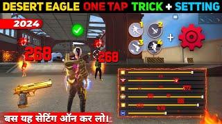 Desert Eagle One Tap Headshot Trick || Free Fire Me Headshot Kaise Mare || Khuni Gamers