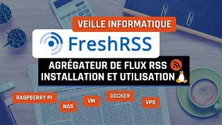 Veille informatique : Installation de FreshRSS, une solution gratuite