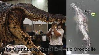 Lake placid robotic giant Crocodile , Imagine if this thing was real