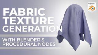Fabric Texture Generation - with Blender's Procedural Nodes
