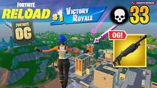 Fortnite Reload | High Kill Solo vs Squads OG Gameplay (Keyboard & Mouse)