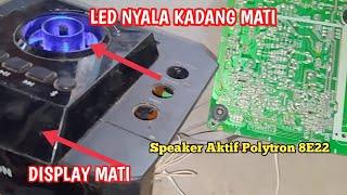 Wajib Tau Skema Gambar PCB Pada Krusakan Speaker Aktif Polytron 8E22