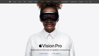 GitHub Source Code For Apple VR Website Using HTML, CSS, JAVASCRIPT And GSAP