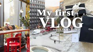 My First VLOG | A day in my life, shopping & trip to Stockholm 