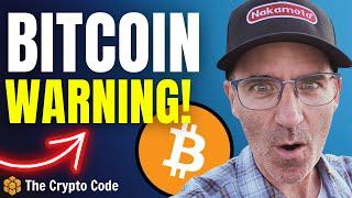 Bitcoin Warning!  Are We Going To 80K Or Crashing?