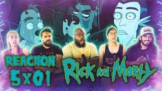 Rick and Morty - 5x1 Mort Dinner Rick Andre - Group Reaction