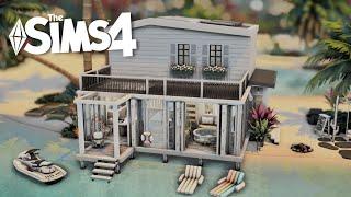 Family Beach House ️ | Sims 4 Stop Motion | NO CC