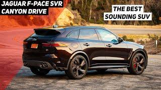 2022 Jaguar F-PACE SVR Winding Road POV Drive -- Crazy Exhaust Sound!