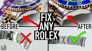 Restore & Service Any Over Polished Rolex Watch: My Submariner 16613 Before & After With Rolliworks