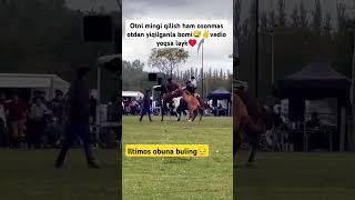 otdan yiqilish ham bir sanat turimi  #sevishganlarsuhbati #horse