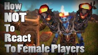 How NOT To React To Female WoW Players (WoW Machinima)
