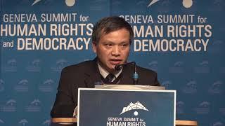 Nguyen Van Dai Addresses the 2019 Geneva Summit