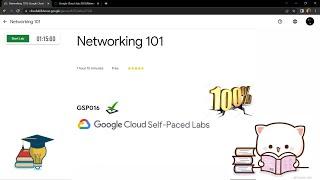 Networking 101 || [GSP016] || Solution