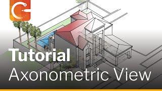 From Floor Plan to Axonometric View | Architect Osama Elfar