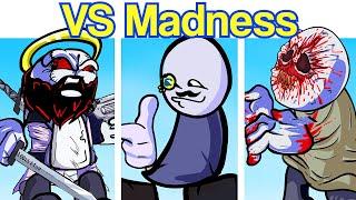 Friday Night Funkin': Madness VS Jebus + Scrapeface FULL WEEK + Cutscenes [FNF Mod Demo/HARD]