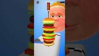 || burger || Gameplay walkthrough Android,IOS All Level #shorts #games #funny